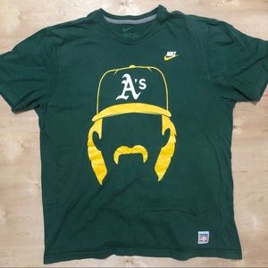 Nike Oakland Athletics Dennis Eckersly t shirt